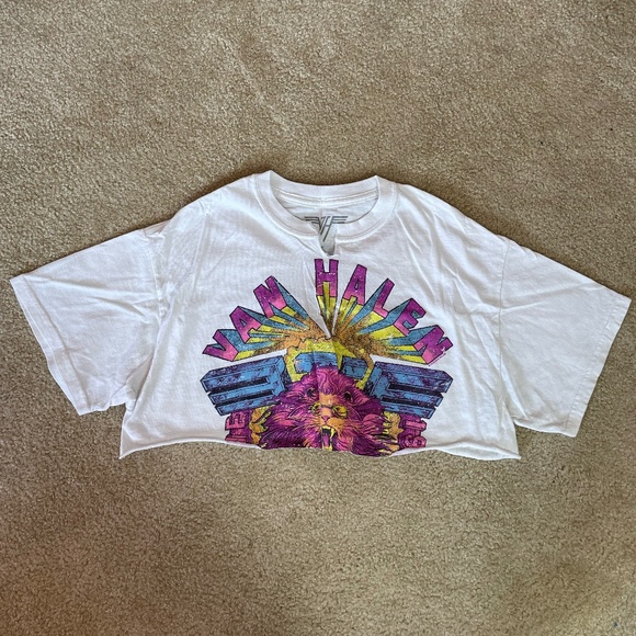 Forever 21 Tops - Van Halen Crop Top